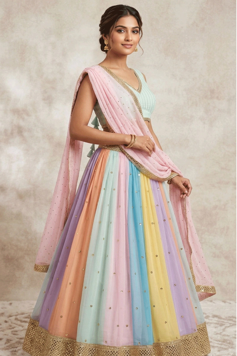 brother sangeet lehenga choli