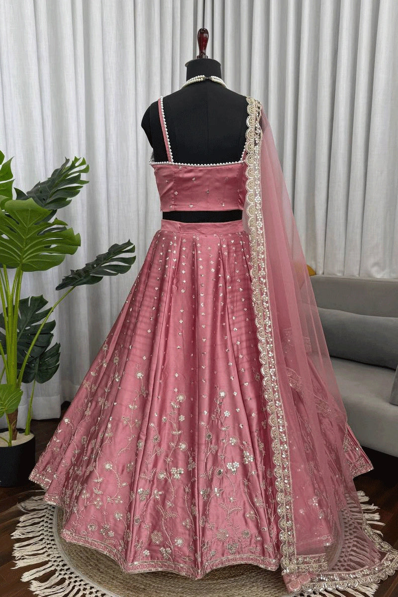 celebration wear lehenga choli