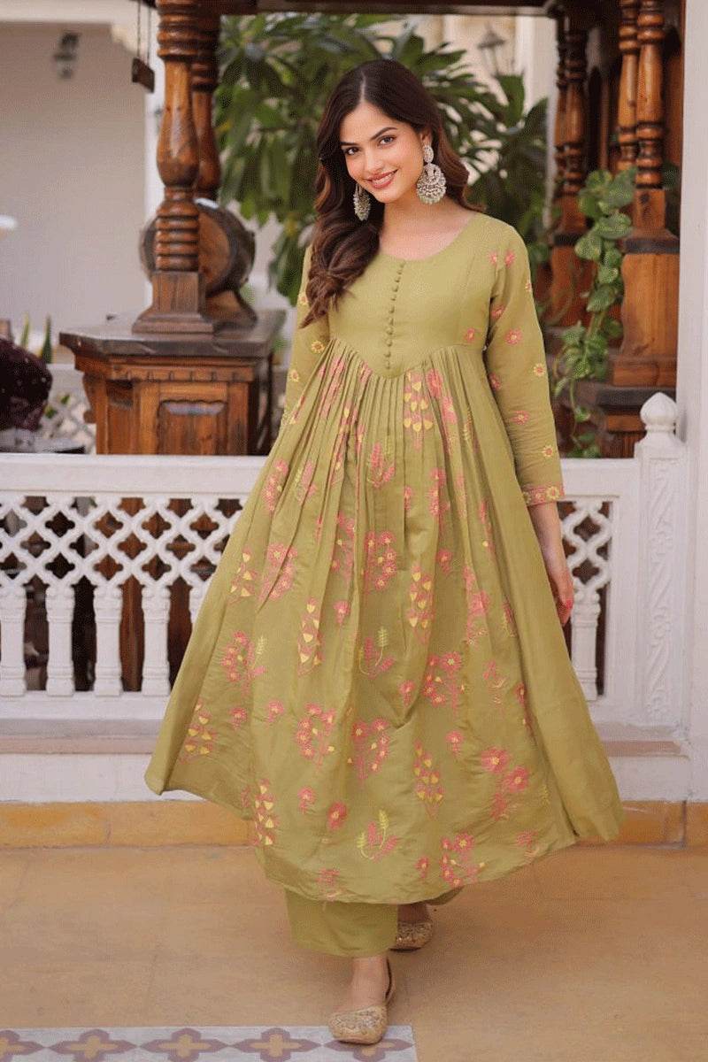 comfortable kurti pant outfit