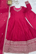 comfortable pooja wear anarkali