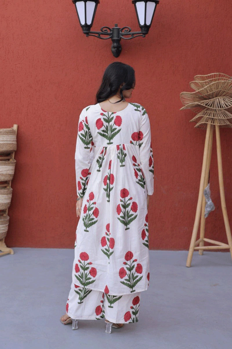 daily wear cotton kurti pant