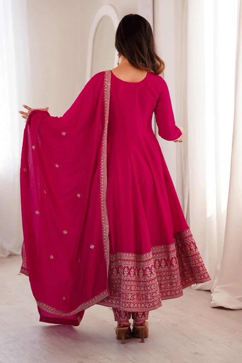 designer anarkali for pooja