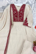 designer embroidered kurti pant set