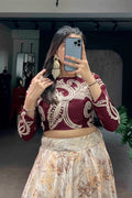 designer embroidered lehenga choli