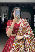 designer gamthi lehenga for women
