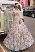 designer heavy lehenga for bridal