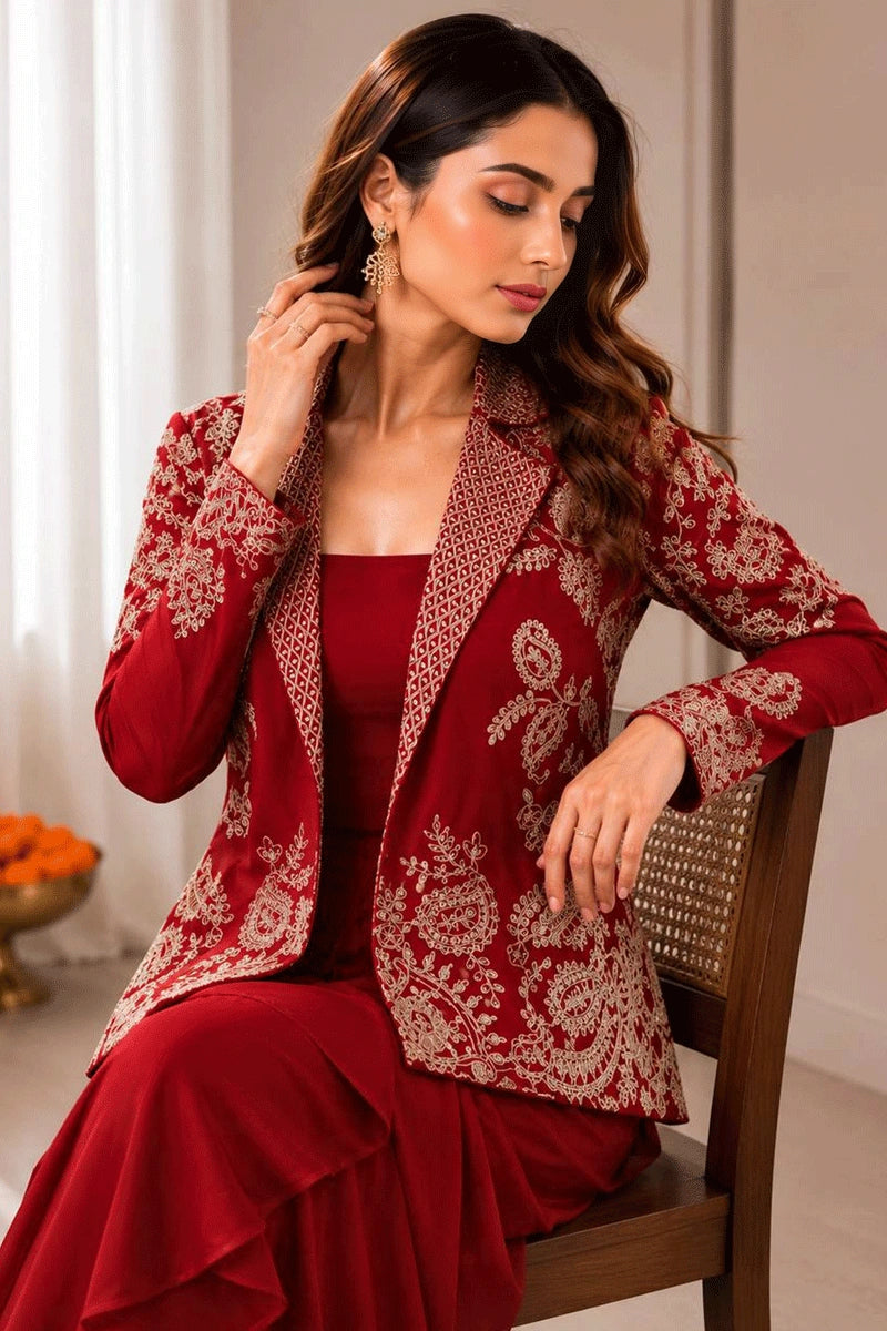 designer indo western outfit for gen z