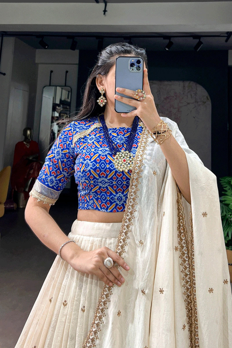 designer lehenga for wedding guest