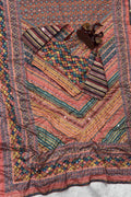designer mirror work saree