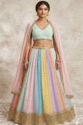 designer multicolor lehenga choli