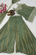 designer palazzo suit for girls