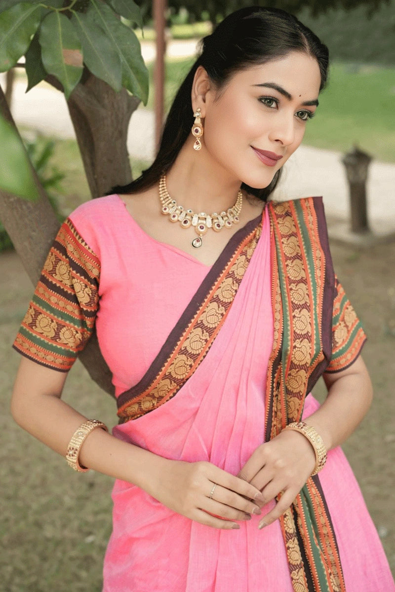 designer pattu pavadai dress