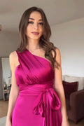 designer pink gown for girls