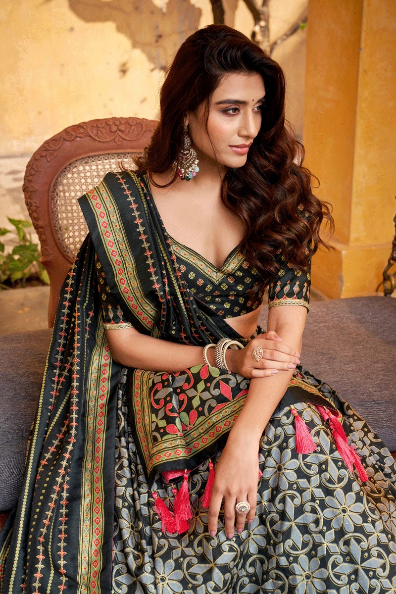 designer silk lehenga choli for women