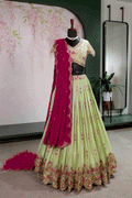 elegant embroidery lehenga choli