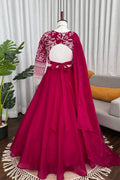 elegant sangeet lehenga outfit