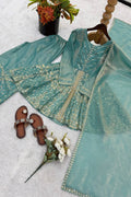 elegant sequin embroidery suit
