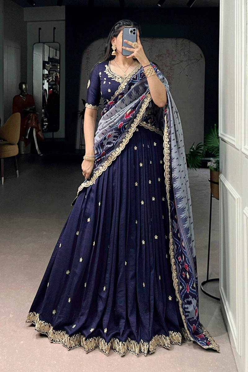 engagement special embroidery lehenga choli