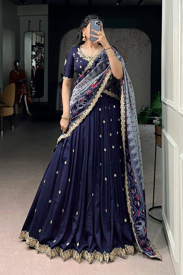 engagement special embroidery lehenga choli