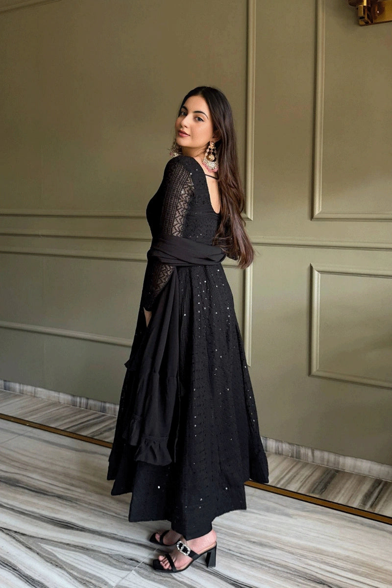 ethnic anarkali for wedding functions