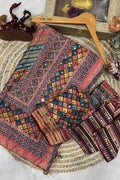 ethnic mirror work saree
