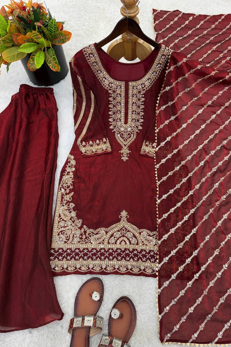 ethnic plazzo set for party