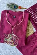 ethnic wear embroidery dress