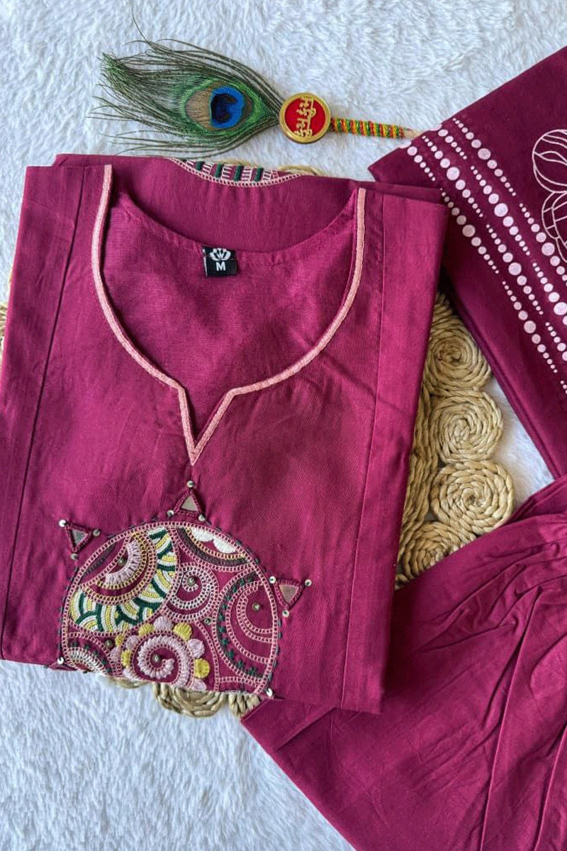 ethnic wear embroidery dress