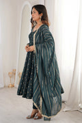 fashionable anarkali outfit