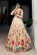 fashionable floral lehenga for girls