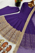 full sleeve anarkali dress