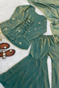 full sleeve sharara suit