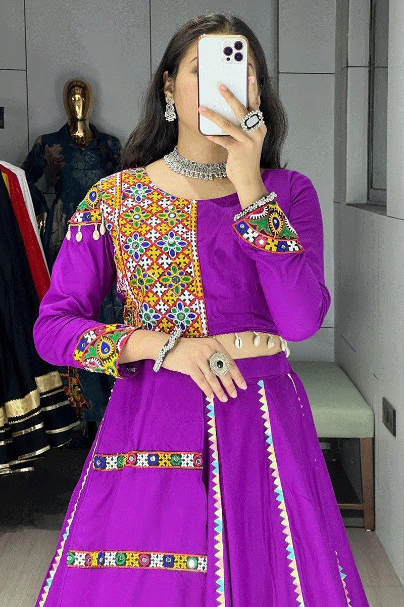 latest ready to wear gamthi lehenga choli