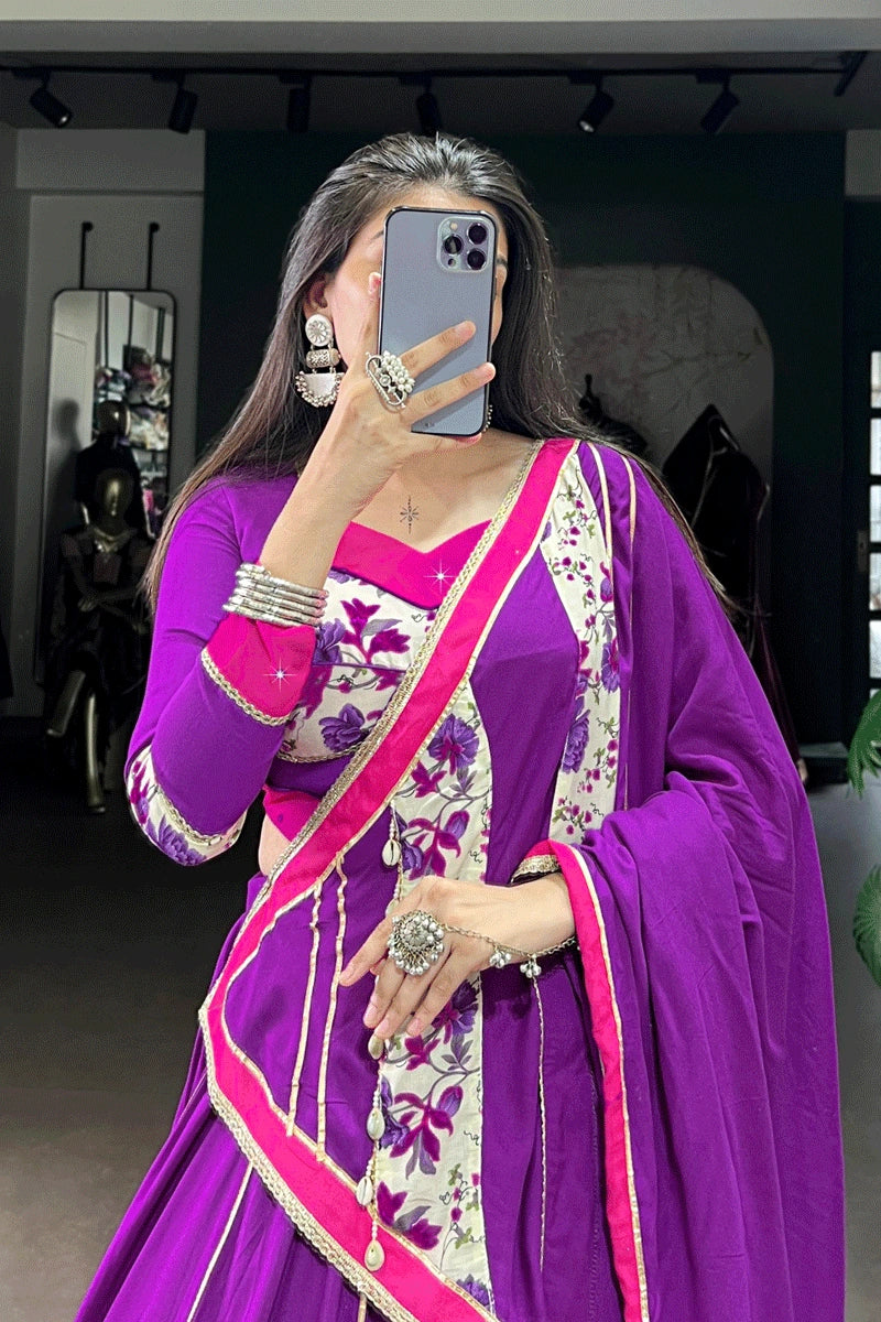 garba night special lehenga choli