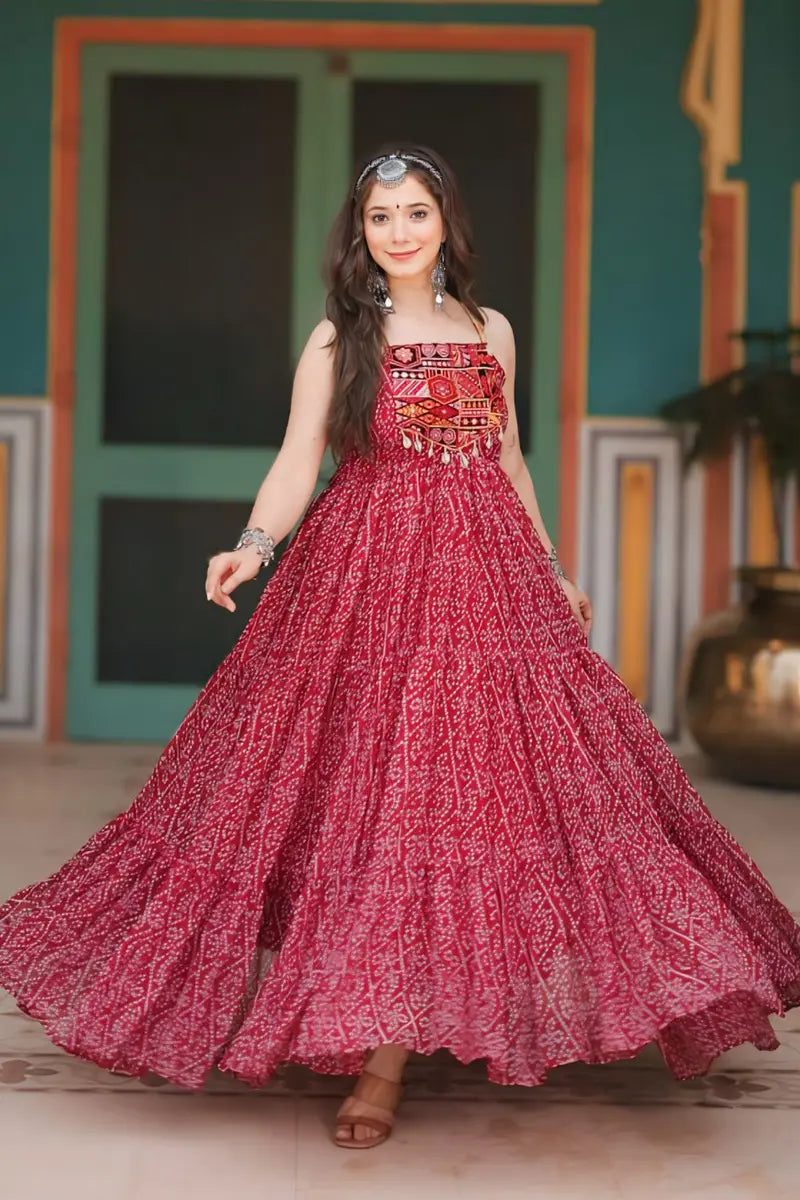 Gown frock design discount