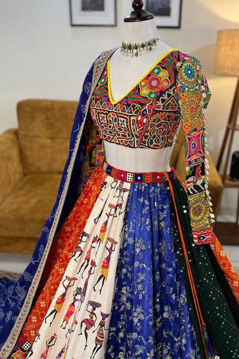 Gujarati Traditional Chaniya Choli For Navratri Festival