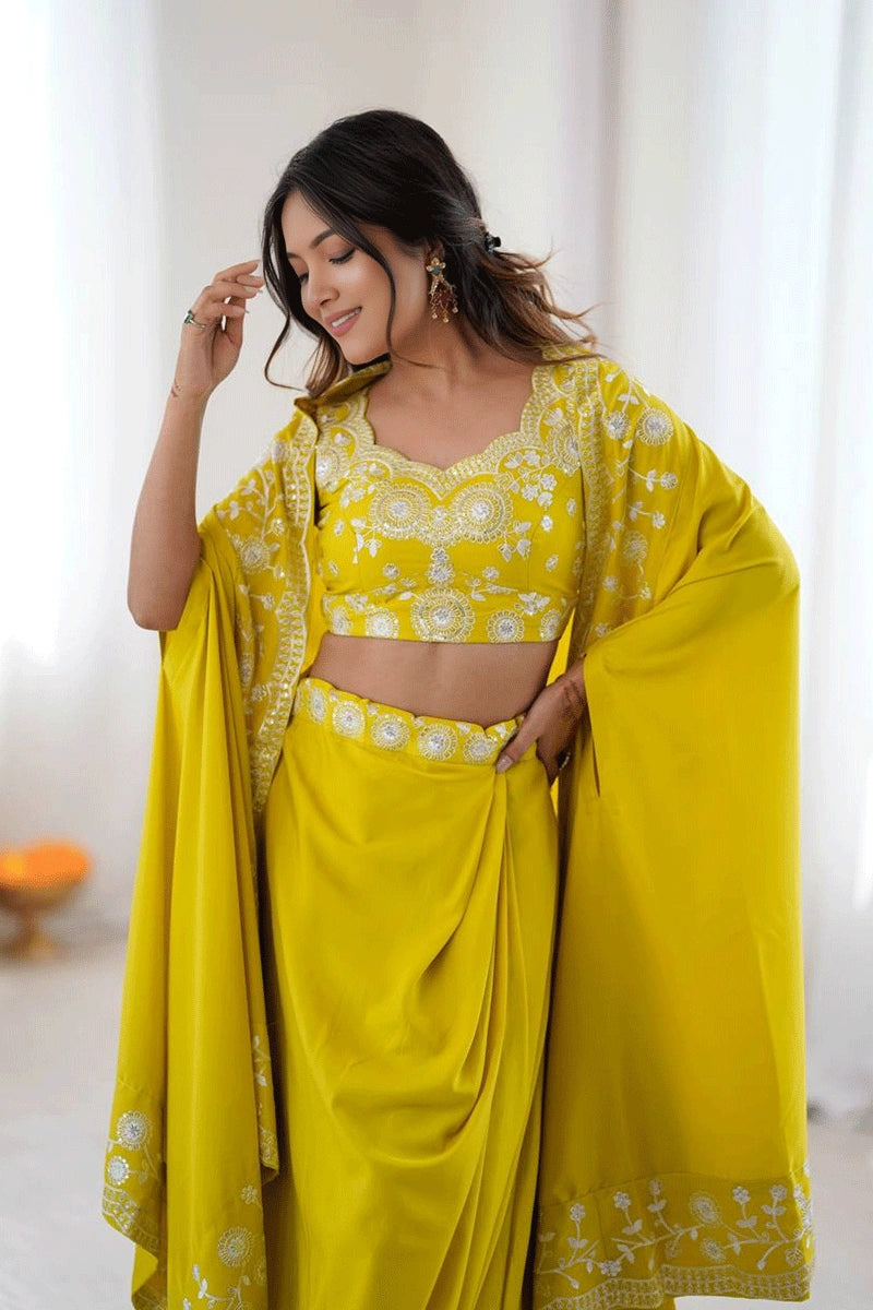 brother haldi indo western outfit