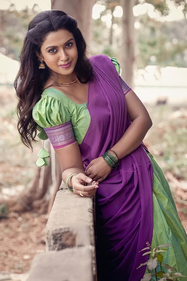 Latest Half Saree South Indian Design 2022 - Anaya Designer Studio