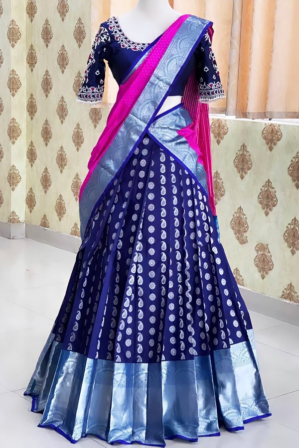 Half Saree Online Shopping With Price Online - Anaya Designer Studio