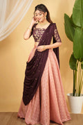 half saree for women