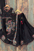 heavy flair hath work chaniya choli for garba