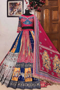 heavy flair multi design chaniya choli