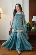 indian ethnic sharara outfit