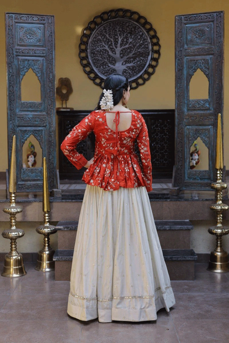instant wear lehenga for girls