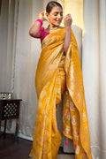 jacquard saree