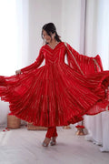 karwa chauth special anarkali dress
