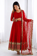 karwa chauth special anarkali gown