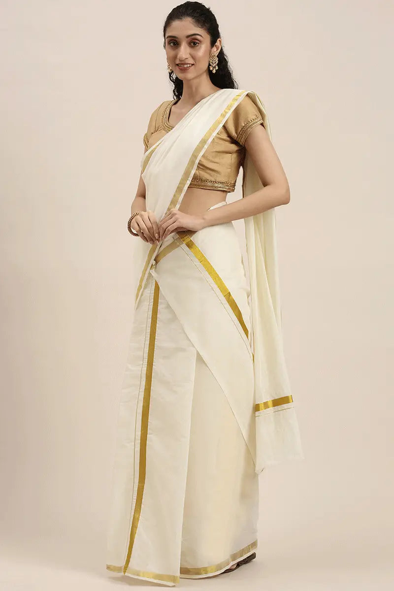 Onam Saree Look For Women Anaya Designer Studio Onam Saree Look For Women Anaya Designer Studio