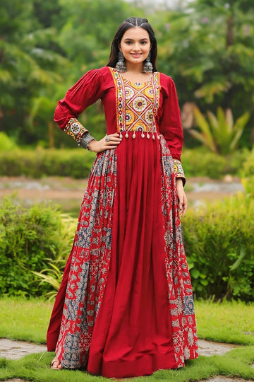 kodi work Maroon Gown 