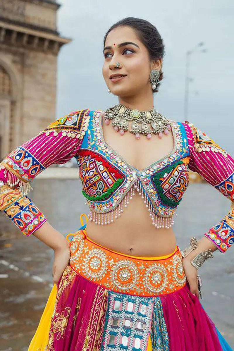 traditional chaniya choli for navratri